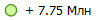 + 7.75 ���